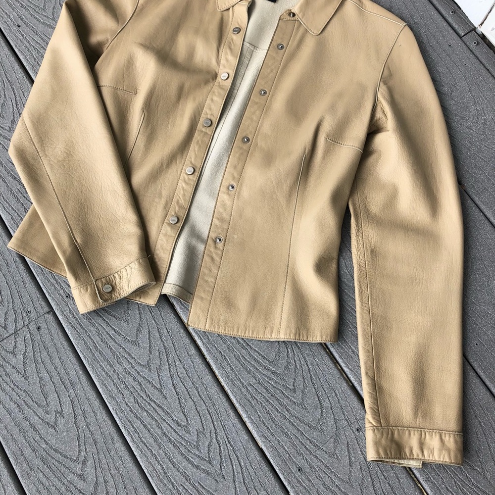 Siena leather jacket